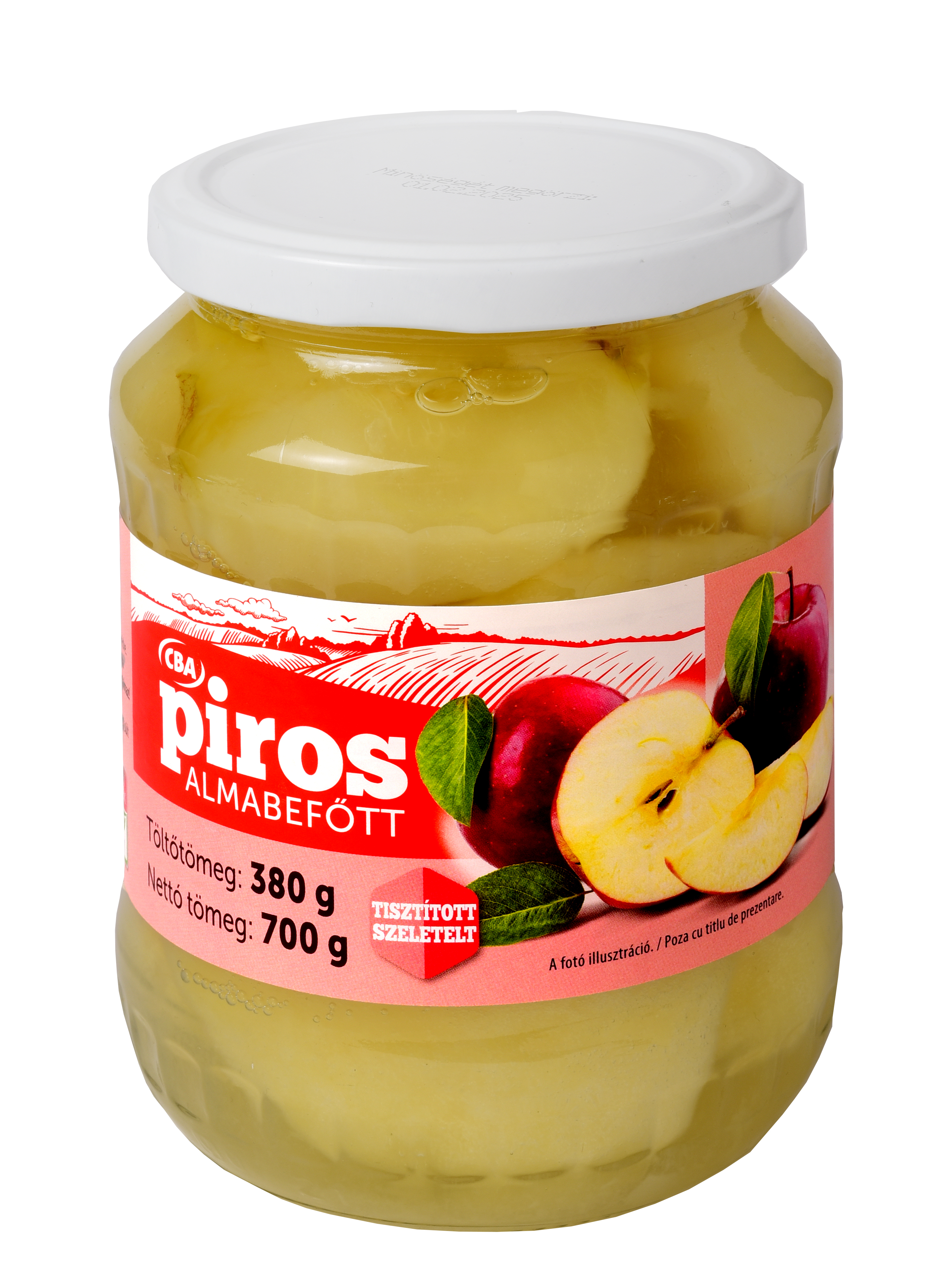 CBA Piros Almabefőtt 720ml